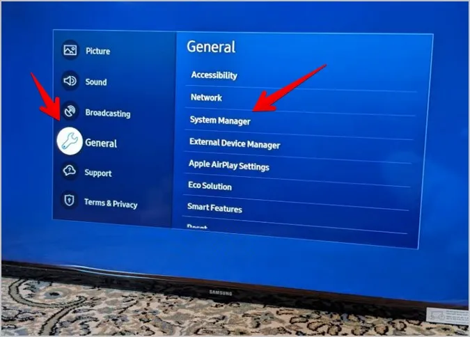 Samsung Smart TV System Manager