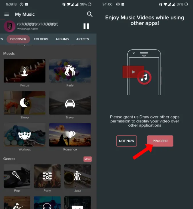 Spela upp YouTube-låtar i Pi Music Player