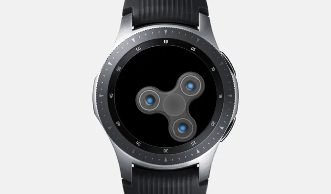 Лучшие игры для Galaxy Watch - Fidget Spinner