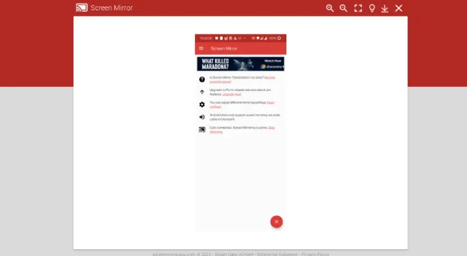 Доступ к экрану телефона Android на Chromebook