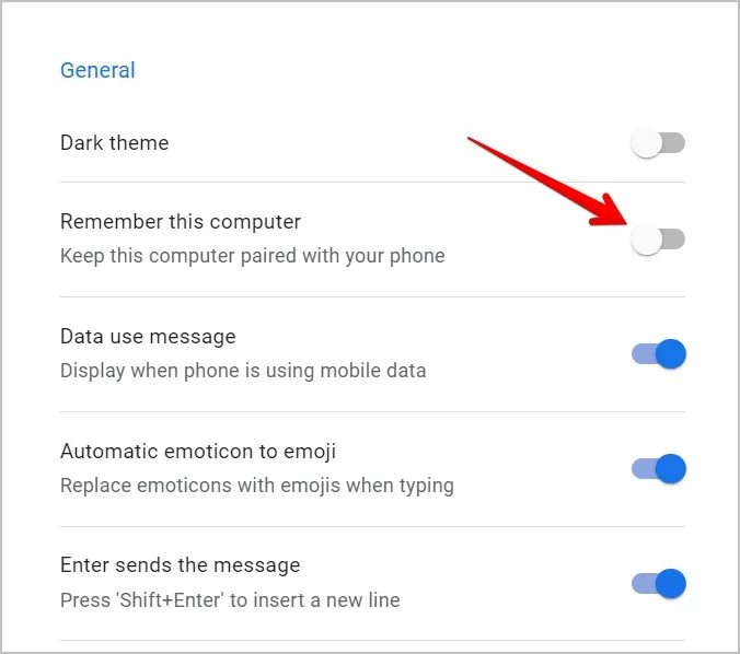 Android Messages Web Tips Remember Computer PC