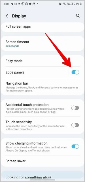 Samsung Split Screen App Pair Edge Panel (Panneau de bord)