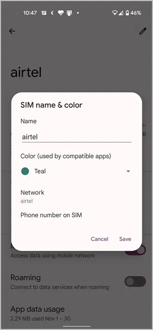 Android 12 Mobile Upravit barvu