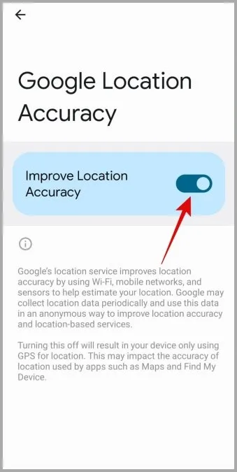 Migliorare la precisione della posizione su Android