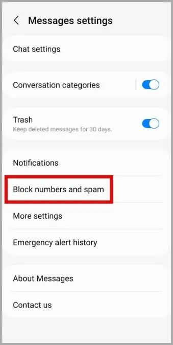 Блокиране на номера на Samsung Galaxy Phone