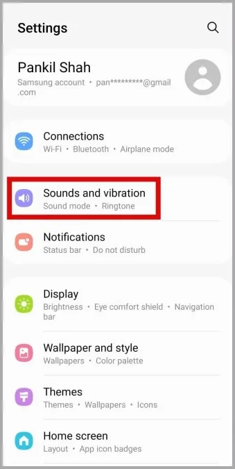Ρυθμίσεις ήχου στο τηλέφωνο Android