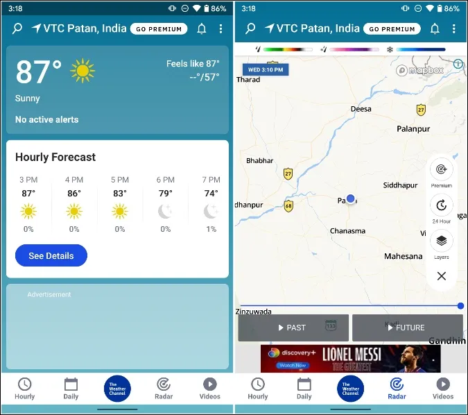 the weather channel pro samsung