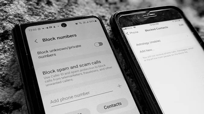 Was passiert, wenn Sie eine Nummer auf Android und iPhone blockieren?