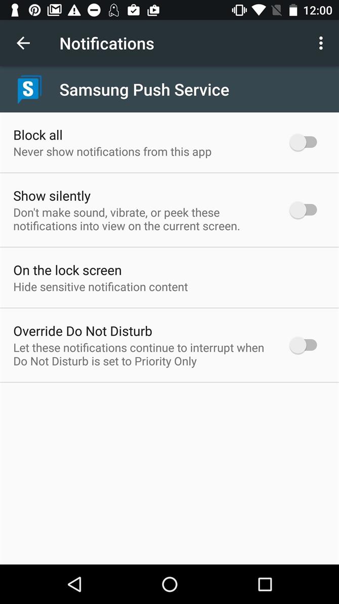 Пуш уведомления самсунг. Samsung Push service что это. Android Hide sensitive Notifications Android 11.