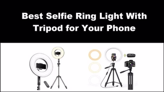8 beste selfie ringlys med stativ for telefonen din i 2021
