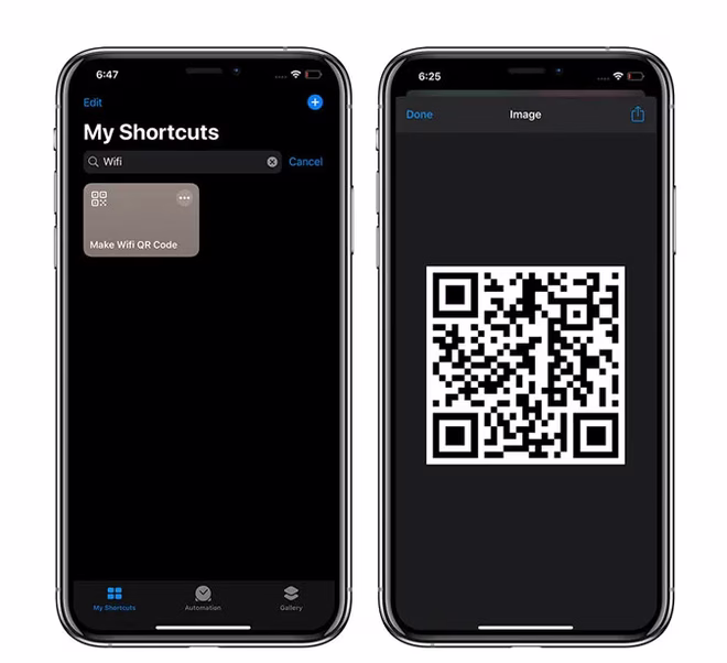 iOS-Wifi-deling