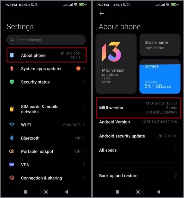 aktivere utvikleralternativer i Android