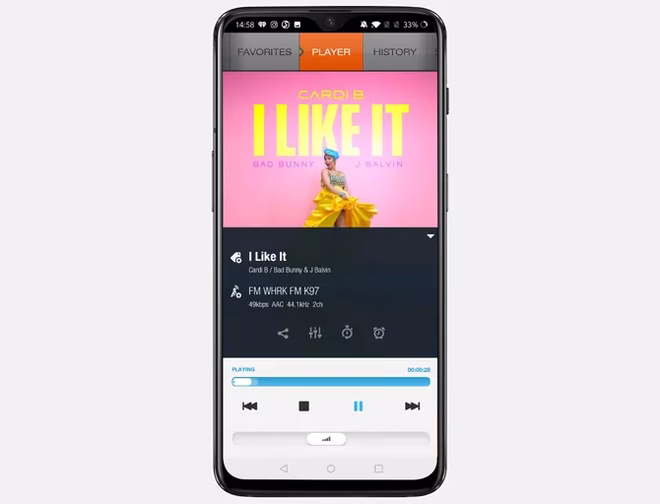 beste tunein-alternativer - Xiia live