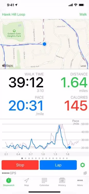 walkmeter - spor ruten din