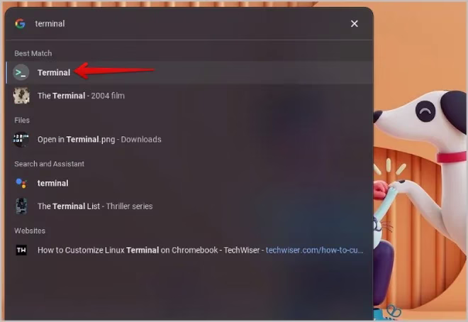 Åpne Terminal på Linux