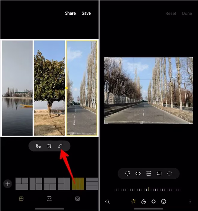 Samsung Collage Edit Photo Editor