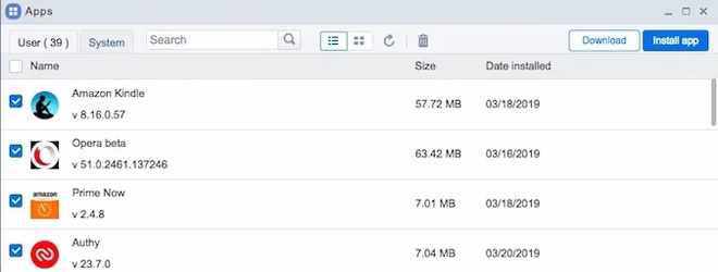 Airdroid web