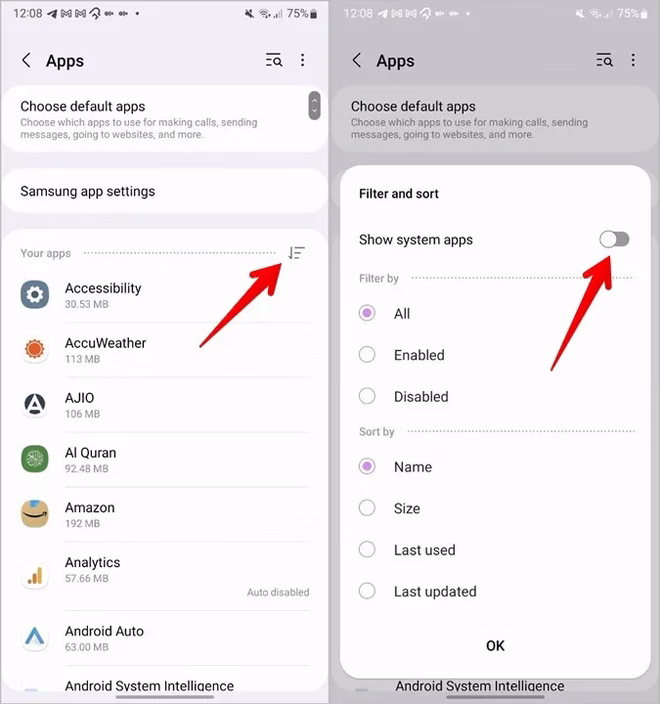 Samsung Phone System-apper