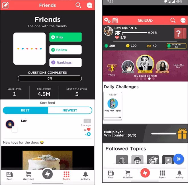 Quiz up