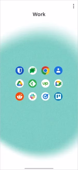 Arbeidsprofil i Morph Launcher