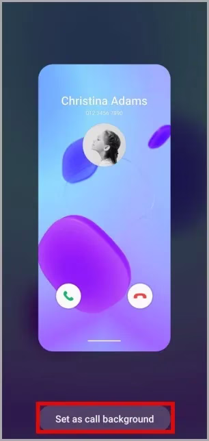 Ustaw jako tło rozmowy na telefonie Samsung