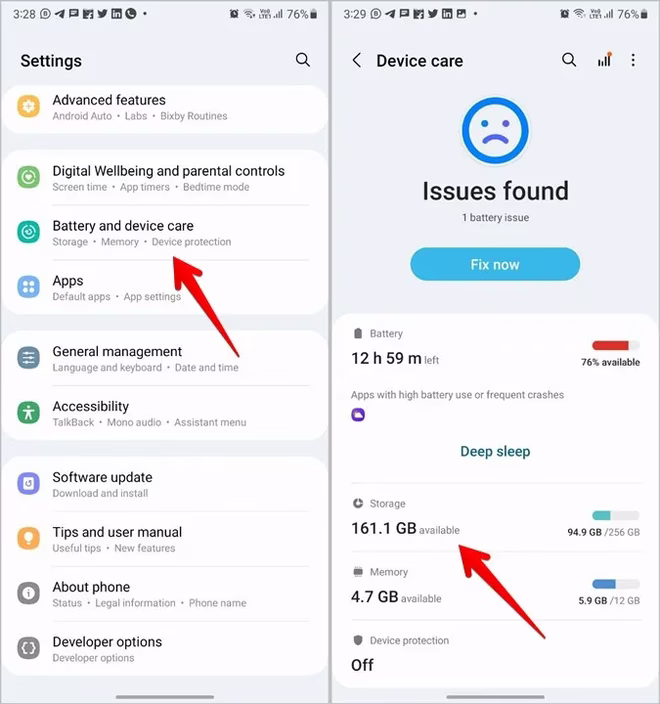 Samsung Storage