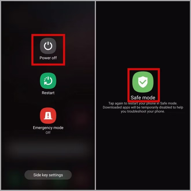 Start Android-telefon i sikkermodus