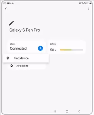 Samsung S Pen Smart Things Fold