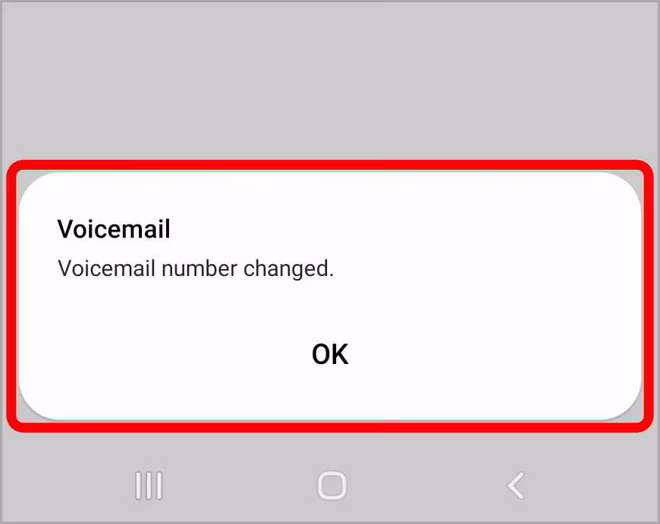 Vellykket innstilling av telefonsvarer på Samsung-smarttelefonen