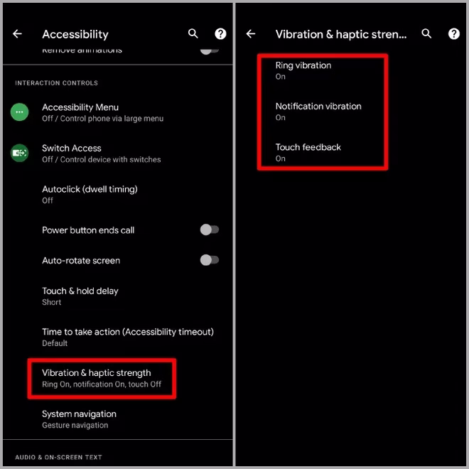Wibracje i haptyczne sprzężenie zwrotne na Android