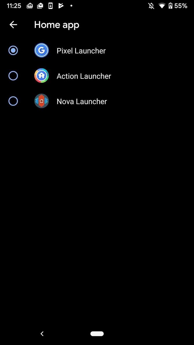 Android 10 Gestensteuerung