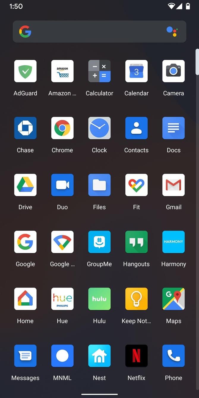 Android Startbildschirm