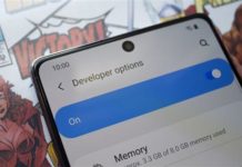 Samsung Galaxy Note 20 또는 Note 20 Ultra에서 숨겨진 개발자 옵션을 잠금 해제하는 방법