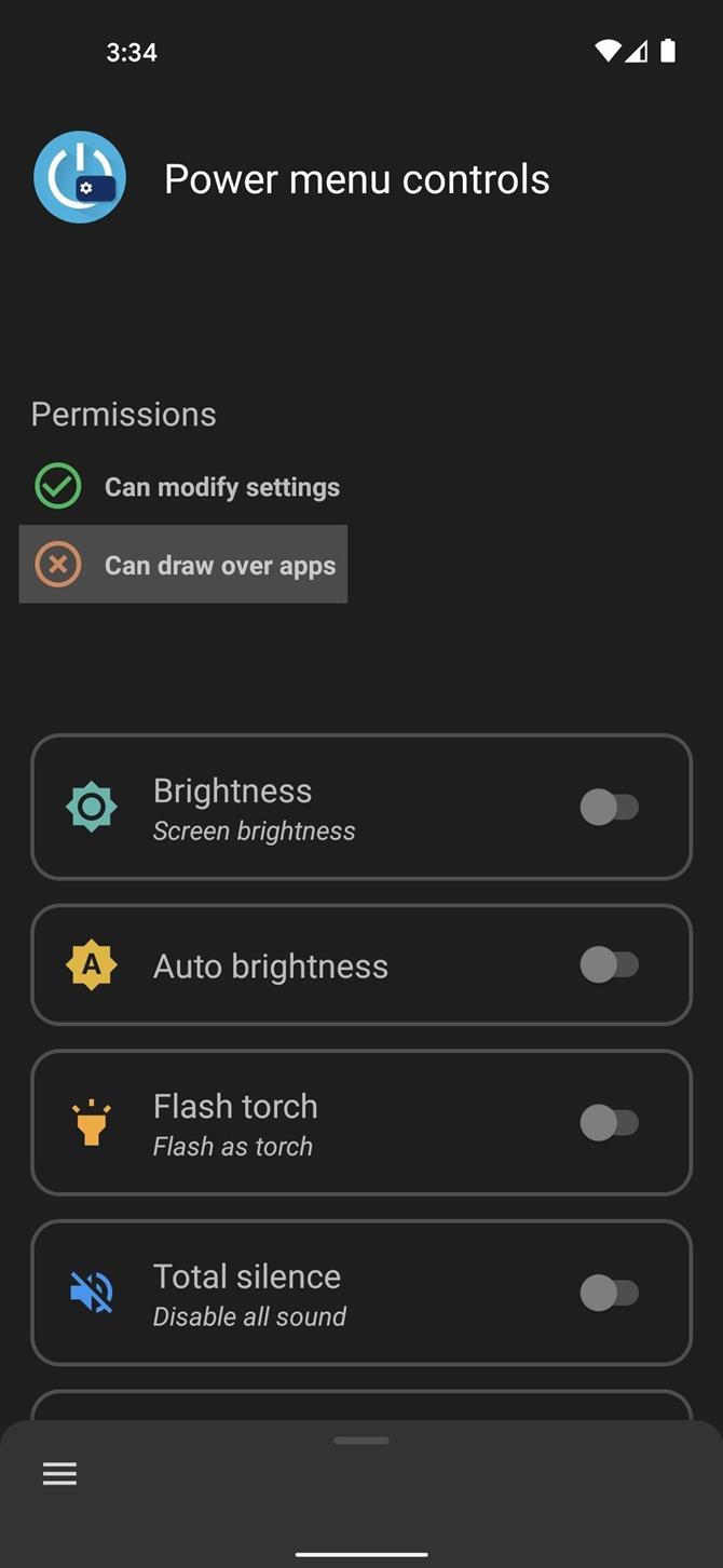 Hinzufügen von benutzerdefinierten Umschaltern zum neuen Power-Menü von Android 11