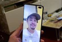 갤럭시 폰을 건드리지 않고 셀카 촬영