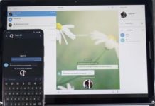 전보에는 그룹 채팅으로 되돌아 갈 수있는 재미있는 방법이 있습니다